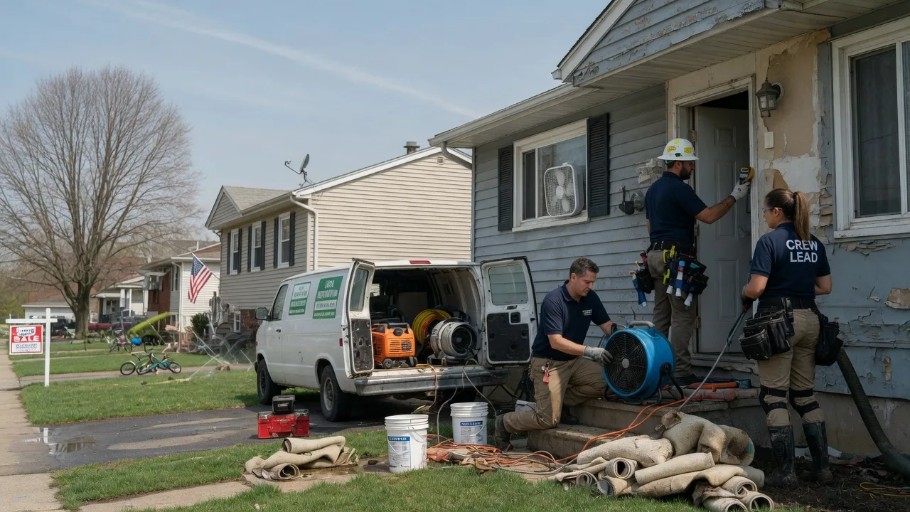 Flood Cleanup in Millersville, PA near me